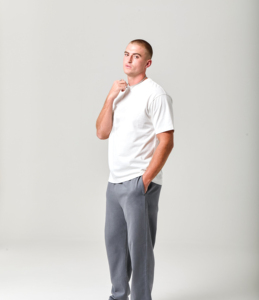 Pantalones Deportivos Premium para Hombre, Precio al por Mayor, Pantalones Deportivos Básicos, Corte Ajustado, Bolsillos con Cremallera, Pantalones de Correr con Pierna Estrecha, Algodón - Product Image 3