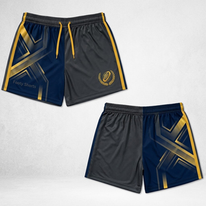 Shorts Deportivos Sublimados al Por Mayor, Shorts con Logotipo Personalizado, Impresión por Transferencia de Calor, Directo de Fábrica, MOQ Bajo - Product Image 1