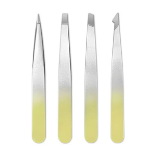 Pinzas de Acero Inoxidable para Cejas, Depilación de Precisión, Eliminación de Vello Encarnado, Herramienta de Belleza Facial - Product Image 3