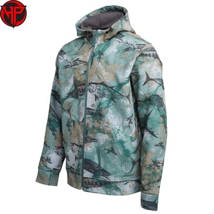 เสื้อแจ็คเก็ตตกปลาผู้ชายสไตล์ไฮสตรีท สวมใส่สบาย ระบายอากาศได้ดี น้ำหนักเบา กันน้ำ ดีไซน์สำหรับกิจกรรมกลางแจ้งในฤดูหนาว มีบริการ OEM - Product Image 5