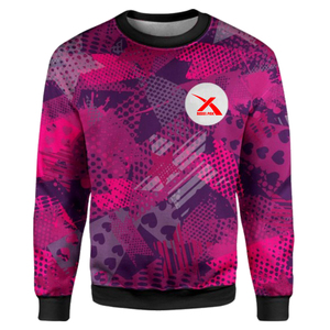 Premium <b>Men</b> Sublimated Sweatshirt 100% Polyester Vintage Embroidered All Over Print Streetwear <b>Pullover</b> Urban Fashion Wholesale - Product Image 2