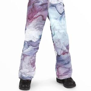 Pantalones de esquí estampados para mujer, pantalones impermeables para snowboard, pantalones de esquí para mujer, overoles de snowboard para mujer - Product Image 4
