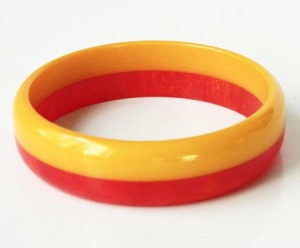 Brazalete de Resina Hecho a Mano, Joyería de Moda de Epoxi Premium, Colores Personalizados para Pedidos al por Mayor - Product Image 1