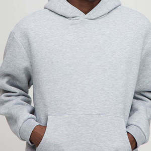 Ensemble sweat-shirt et pantalon de survêtement gris unisexe, mélange polyester/coton, tissu 360g, taille élastique, manches longues, vêtements décontractés d'hiver, 2 en 1 - Product Image 3