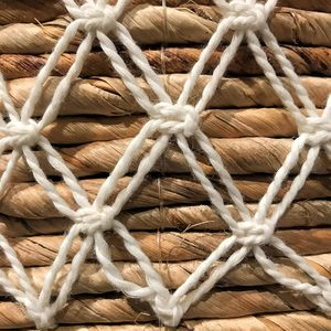 Natural Water Hyacinth Storage Baskets Set of 3 Woven Laundry <b>Hamper</b> with Handle Boho Decorative Toy Organizer Home Organization - Product Image 6