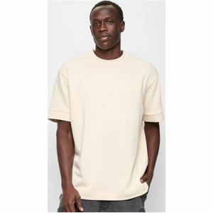 Camiseta de Manga Corta para Hombre, Diseño Liso, Impresión Serigráfica, Cuello Redondo, Corte Regular, Informal, 100% Algodón Jersey, Camisetas de Alta Calidad - Product Image 3