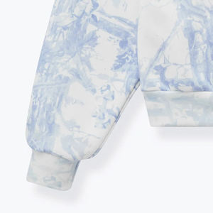 Sweat-shirt décontracté pour femme à col montant, manches longues, épaules tombantes, coupe ample, en molleton de polyester et coton, respirant, écologique, pour l'hiver - Product Image 5