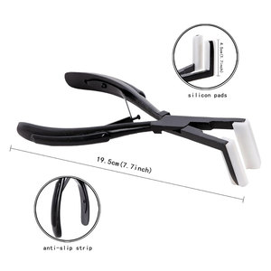 Kit de pinces à extensions capillaires en acier inoxydable de haute qualité - Outils d'installation légers et très tendance - Product Image 2