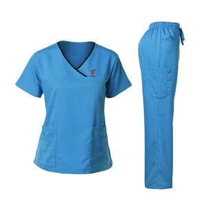 Ensemble de blouses médicales Solid Trader, coutures de précision, pour les professionnels de la santé, matériaux de qualité supérieure, uniforme d'hôpital - Product Image 2