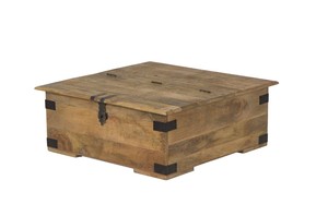 Wooden Industrial <b>6</b> <b>Drawer</b> Storage Coffee Table Center Table Storage - Product Image 6