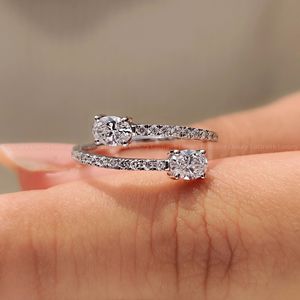 Anillo de compromiso de moissanita con corte ovalado y banda retorcida, solitario, para mujer, joyería fina, regalo de aniversario - Product Image 4