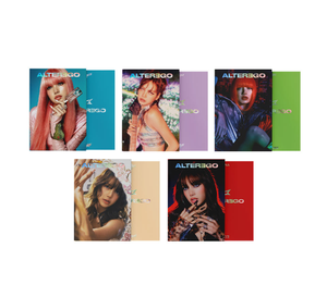 สำหรับ LISA Alter ego (Random Ver) หนังสืออิเล็กทรอนิกส์ K-Pop ซีดี วัสดุกระดาษและพลาสติก เพลงป๊อปเกาหลี ทุกวัย - Product Image 1