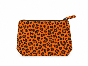 Pink Leopard Print Cosmetic Bag Zipper <b>Makeup</b> Pouch Look Toiletry <b>Case</b> Travel <b>Organizer</b> - Product Image 2