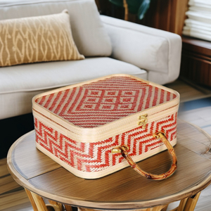 Eco Friendly Decorative Item Bamboo Storage <b>Box</b>, Bamboo <b>Box</b>, Basket From Vietnam Handicraft - Product Image 1