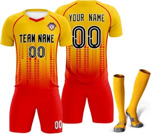 ชุดทีมฟุตบอลชาติ เสื้อและกางเกงแบบกำหนดเอง ระบายอากาศได้ดี น้ำหนักเบา แห้งเร็ว โพลีเอสเตอร์ 100% ราคาโรงงาน - Product Image 1