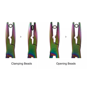 Pince à extensions capillaires en acier inoxydable la plus vendue, outil de pose de micro-anneaux, prix de gros, modèle BEST ELECTRO SURGICAL - Product Image 5