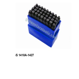 36 Piece Carbon Steel Letter And Number Punch Set Black Oxide Metal Stamping Jewelry <b>Tools</b> |Item No GS-1425 - Product Image 2