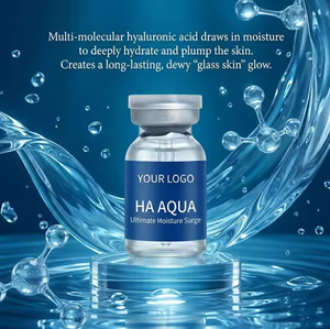 HA AQUA ผลิตภัณฑ์บำรุงผิวหน้าระดับพรีเมียมจากเกาหลี ไฮยาลูรอนิค แอซิด ไวท์เทนนิ่ง สกิน บูสเตอร์ ลิควิด แอมพูล 100 มล. สำหรับบำรุงผิวหน้า OEM/ODM - Product Image 2
