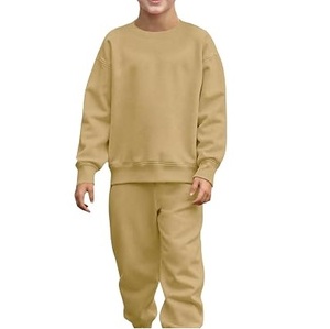 Solid Color <b>Kids</b> Tracksuit Sweatshirts & Sweatpants <b>Kids</b> baby Boys Children Infants Autumn Winter Outdoor wears Track Suits - Product Image 5