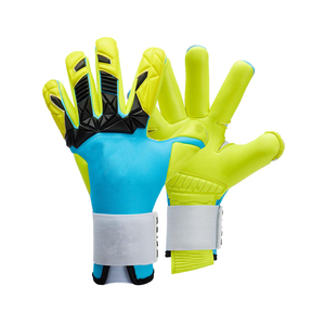 Gants de gardien de but en microfibre, durables, imperméables, professionnels, protection des doigts, couleur et logo personnalisés, vente en gros - Product Image 4