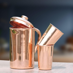 Nuevo Diseño de Cafeteras Turcas de Metal Martillado, Latón y Cobre, Estilo Árabe Wallah, para Hogar, Hotel, Bodas, Ecológicas, de la India - Product Image 5