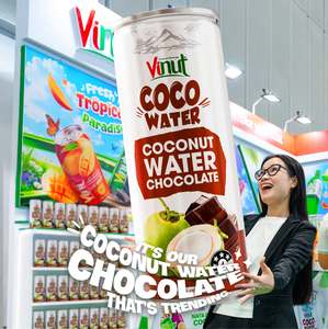 Bouteille en plastique de 330 ml d'eau de coco au goût sucré de fruit de la passion, adaptée aux enfants et aux adultes, issue de la nature, nouvel emballage, vente en gros - Product Image 2