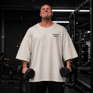 Custom Extreme Oversized <b>Pump</b> <b>Cover</b> <b>Gym</b> Poncho Tee Mega Oversized <b>Gym</b> Shirt Streetwear Manufacturer - Product Image 1