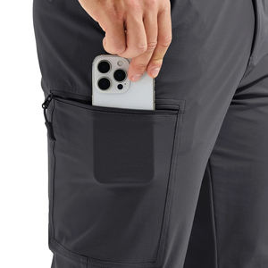 Pantalones de senderismo para hombre, ligeros, impermeables, pantalones de pesca, pantalones de senderismo informales de cintura media, pantalones de senderismo de secado rápido para hombre - Product Image 5