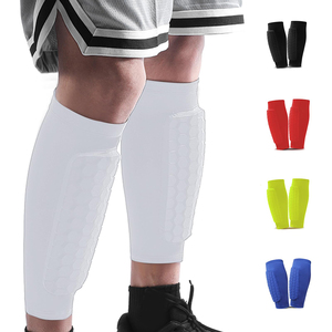 Soccer Shin Guards for Indoor Small Field Play Shin Pads Sleeves Designed for Teams Group Training Matches <b>Football</b> Protection - Product Image 2