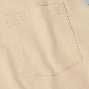 100% Cotton Heavy Fabric High Quality Eco-Friendly Quick Dry O-Neck Short Sleeve 180g <b>Patchwork</b> Three Tone Men's T-<b>Shirt</b> - Product Image 4