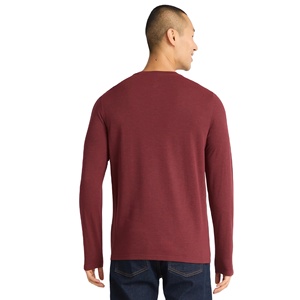 T-shirts d'été pour hommes de qualité supérieure, couleur unie, tissu tricoté, personnalisables, manches longues, col rond, en provenance du Bangladesh. - Product Image 6