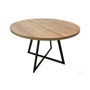 Industrial Style Marble Coffee <b>Table</b> with Handcrafted <b>Iron</b> Frame for Luxury Residential Projects - Product Image 4