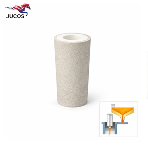 Buse de fonderie à <span class=keywords><strong>insert</strong></span> en zircone <span class=keywords><strong>pour</strong></span> coulée continue, contrôle de débit <span class=keywords><strong>réfractaire</strong></span>, <span class=keywords><strong>pour</strong></span> fonderie immergée d'usine sidérurgique, Fabricant OEM - Product Image 2