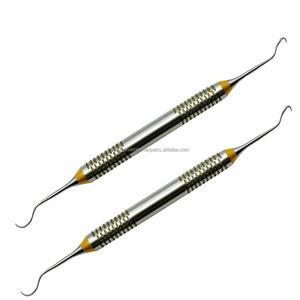Montana Jack <b>Sickle</b> Scaler Set 2pcs Double Ended Dental Instrument Stainless Steel CE ISO Surgical Instruments Wholesale Price - Product Image 1