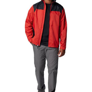 Veste coupe-vent et imperméable personnalisée pour hommes, sans capuche, avec service OEM, veste de pluie postée par Dress Sports - Product Image 3