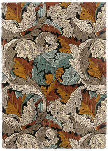 Tapis en laine de Nouvelle-Zélande tufté à la main, motif floral, rectangulaire, style bohème, avec envers antidérapant en coton, pour chambre à coucher - Product Image 3