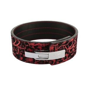 Faja de Soporte Lumbar Ajustable Rhino Fitness de Neopreno Rojo para Levantamiento de Pesas y Uso General para Adultos - Product Image 4