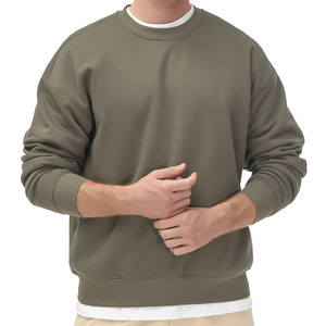 Sudadera para Hombre de Alta Comodidad, 100% Algodón, Interior de Felpa Suave, Manga Larga, Transpirable, Tejido Ecológico, Informal para Invierno - Product Image 4