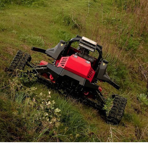 RC tracked mower with durable rubber tracks for long term outdoor use - Product Image 4