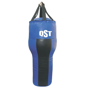 Sac de Frappe QST en Gros, Noir et Rouge, en Cuir PU, Remplissage de Sable, Sac Lourd Personnalisable avec Logo pour Entraînement de Boxe et Arts Martiaux - Product Image 1