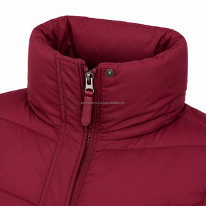 Vente en gros de manteaux longs à capuche pour femmes, doudounes épaisses isolées, exportation d'usine pour l'hiver - Product Image 5