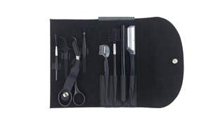 Kit de manucure 5 en 1 en acier inoxydable, étui portable, style classique, pour adultes - Product Image 2