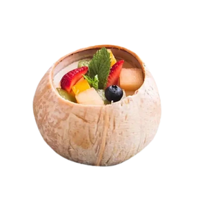 ถ้วยขนมเปลือกมะพร้าวธรรมชาติแบบแช่แข็ง IQF - Product Image 1