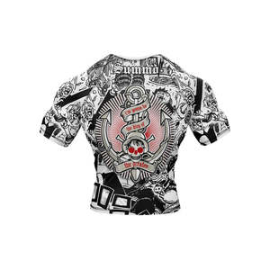 High Quality Sleeveless Compression Athletic Top Crew Neck Stretch Fabric Men MMA Rash Guard Anti-Bacterial Anti-UV Breathable - Product Image 6