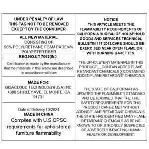 King Size Beige Upholstered <b>Platform</b> <b>Bed</b> <b>with</b> Hydraulic <b>Storage</b> System - Product Image 1