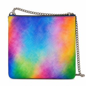 Bolso Bandolera Pintado a Mano para Mujer, Diseño Floral de Mariposas, Bolso Personalizado con Cierre de Cremallera, Forro de Poliéster, Ligero - Product Image 4