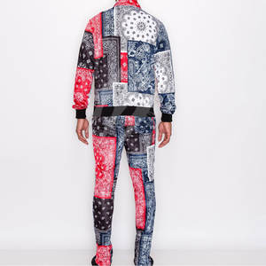 Chándal Sublimado de Manga Larga para Hombre, Precio Económico, Venta al Por Mayor OEM, Nuevo Diseño, Conjunto de Chándal Sublimado de Algodón - Product Image 6