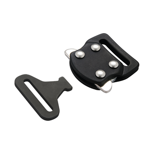 Boucle de ceinture de sécurité, petit modèle léger en aluminium, résistance à la traction de 300 kg, pour système de ceinture de sécurité de voiture, sangle de 38 mm - Product Image 1