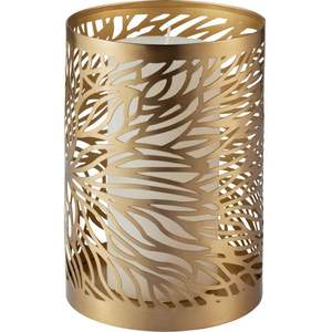 Porte-bougie décoratif en métal avec finition artistique pour l'intérieur de la maison et la présentation de bougies d'ambiance - Product Image 1