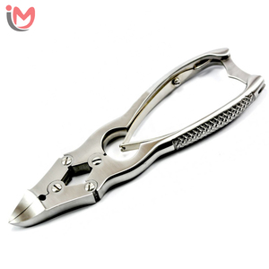 High Quality Stainless Steel Nail Nipper With Double Barrel Spring <b>Lock</b> Heavy Duty Toe Nail Clippers Cutter OEM Wholesale - Product Image 5